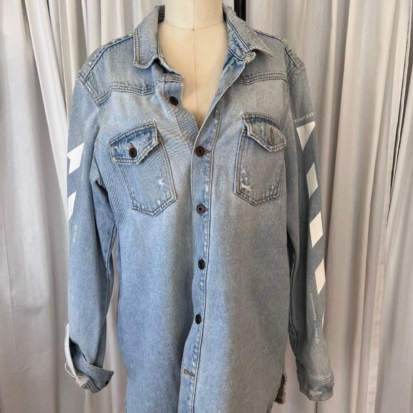 Off White Main Label Virgil Abloh Jacket - Picture 1 of 13